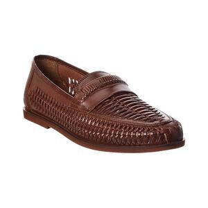 Dune London Brickles Leather Loafer, Brown